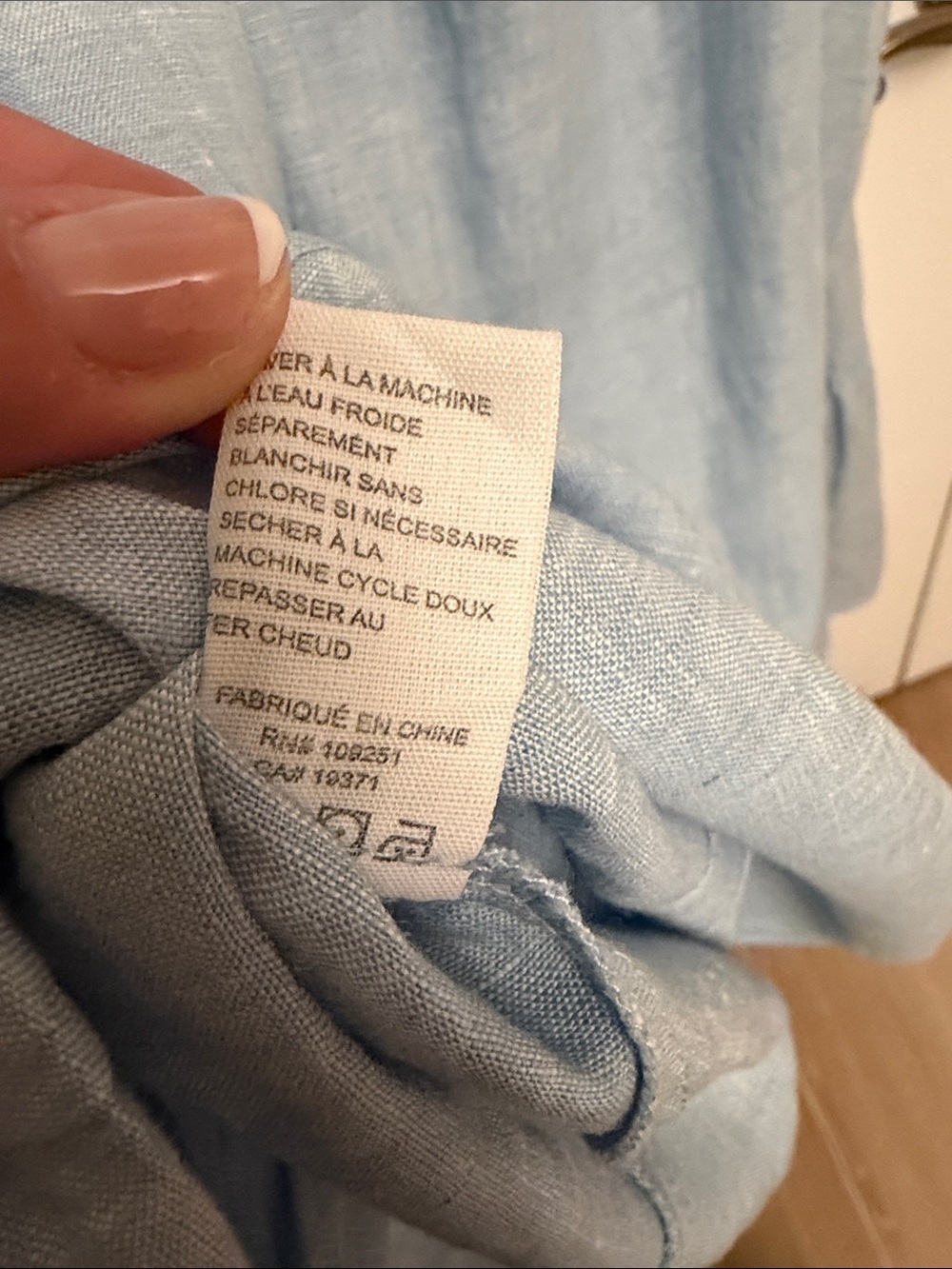 Trovata ROSA DRESS SKY LINEN - Picture 16 of 16